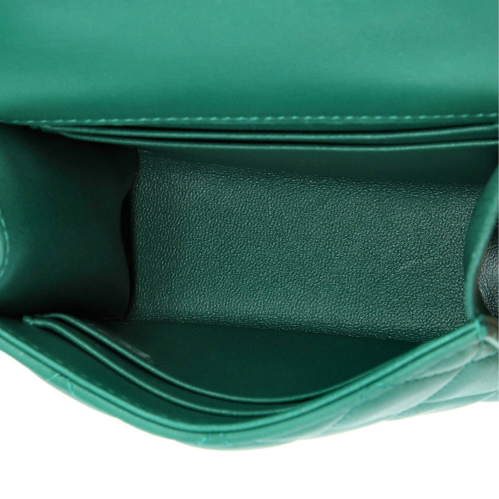 Chanel Square Classic Flap Top Handle #218141C18 - Picture 6 of 7